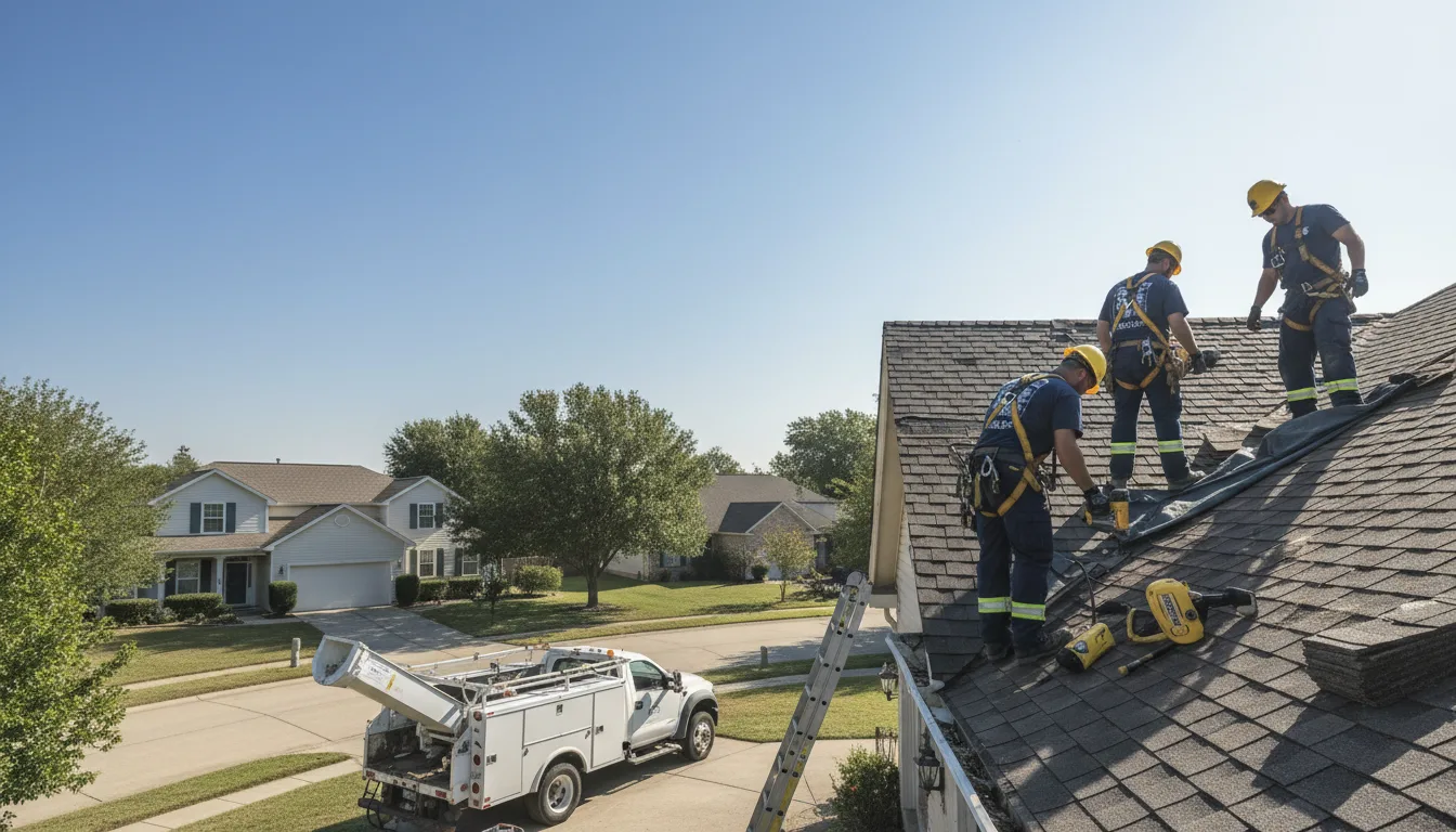 Emergency Roof Repair in Hartford, IL near me